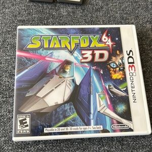 Nintendo 3DS Starfox 64 in box